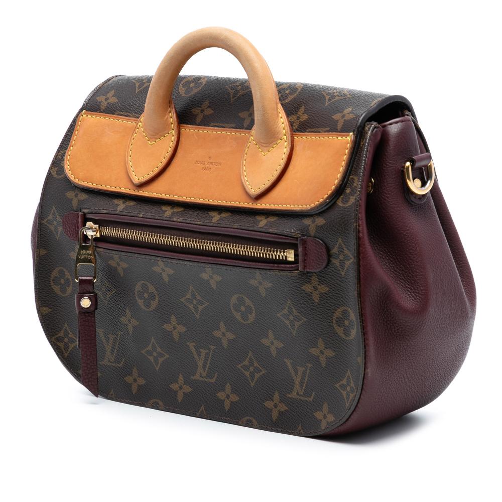 Louis Vuitton B Louis Vuitton Brown Monogram Canvas Fabric Monogram Eden MM France