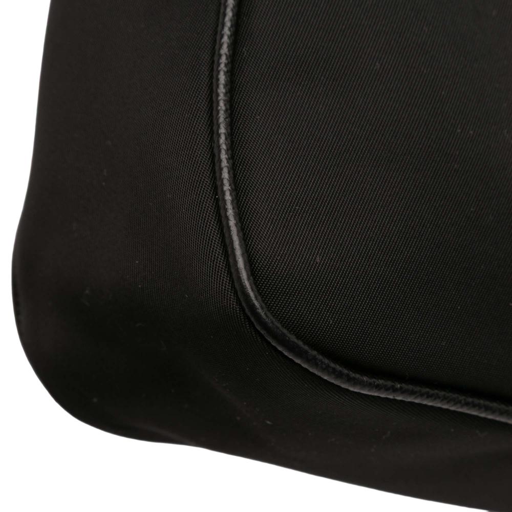 Prada B Prada Black Nylon Fabric Tessuto Re Edition 2005 Satchel Italy