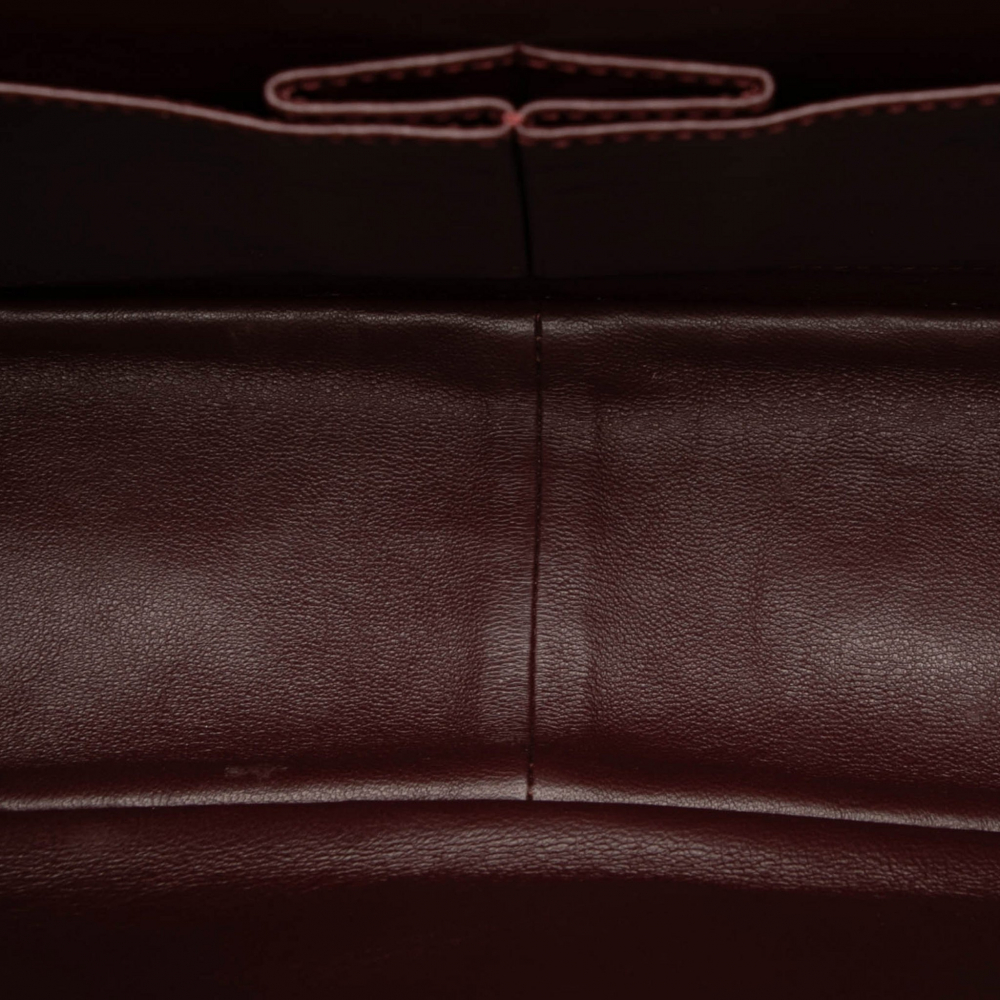 Chanel 2.55 Reissue Maxi Calfskin Leather Matelassè Flap Shoulder Bag Black