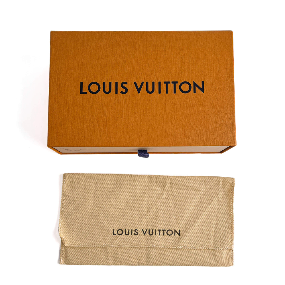 Louis Vuitton Brazza Canvas Vertical long Wallet Damier Graphite