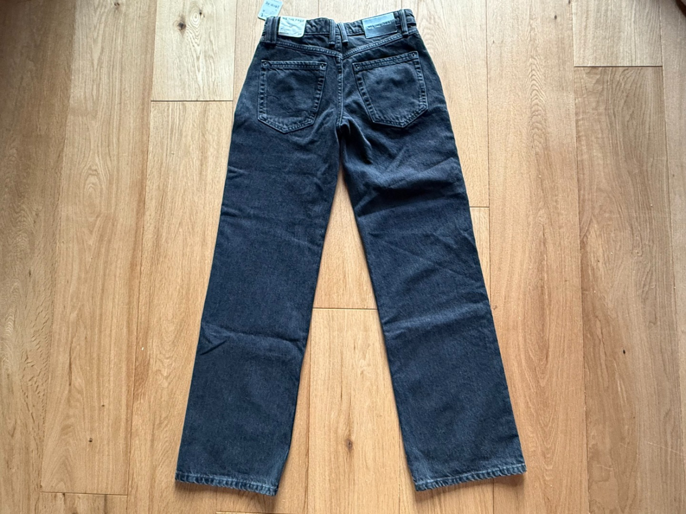 Free People Tennessee Low-Rise Boyfriend Jean, in Hideaway Black