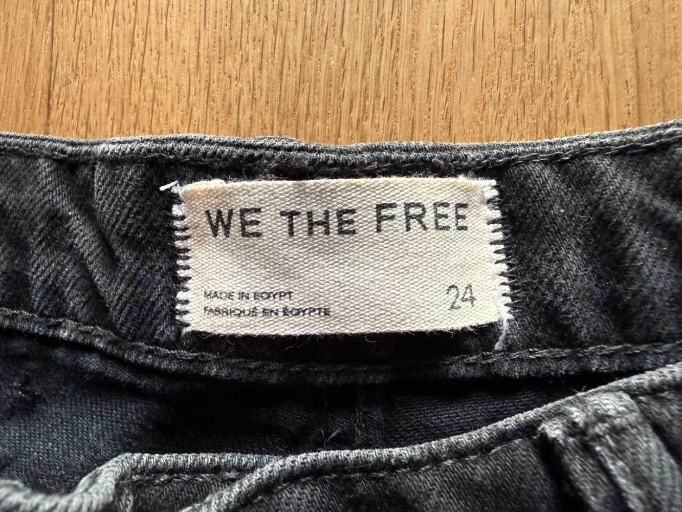 Free People Tennessee Low-Rise Boyfriend Jean, in Hideaway Black