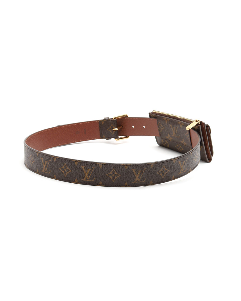 Louis Vuitton Monogram Ceinture Pochette Duo Belt