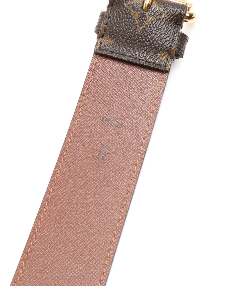 Louis Vuitton Monogram Ceinture Pochette Duo Belt
