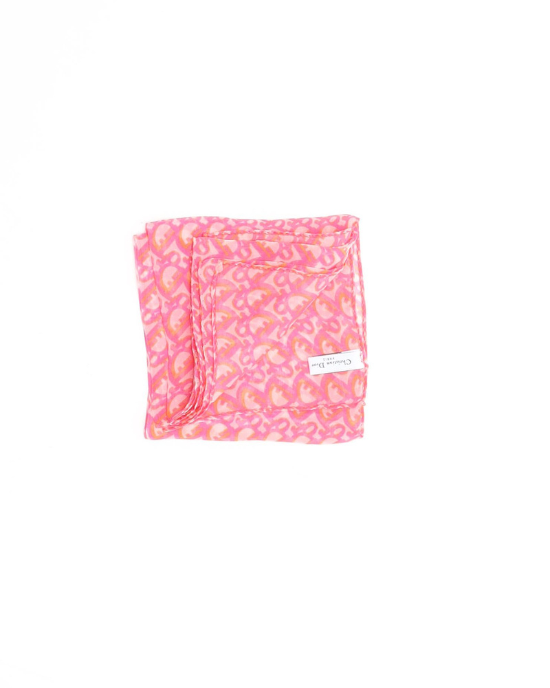 Christian Dior Oblique Silk Scarf