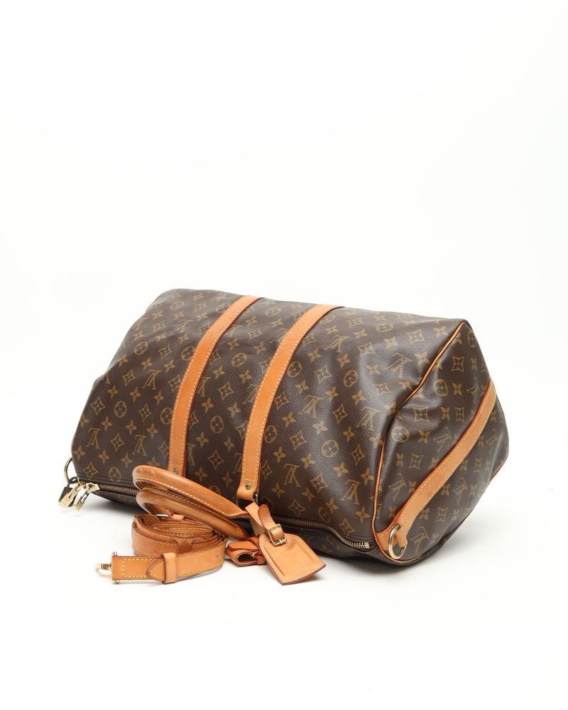 Louis Vuitton Monogram Keepall Bandoulière 45 Weekend Bag