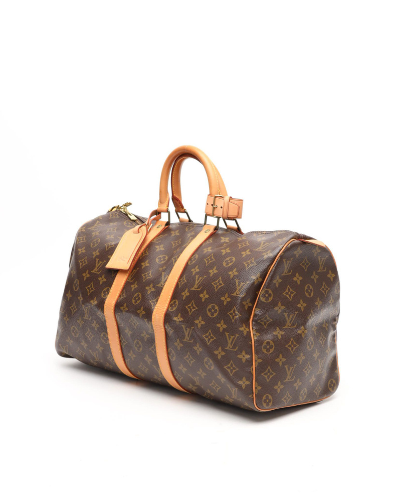 Louis Vuitton Monogram Keepall Bandoulière 45 Weekend Bag