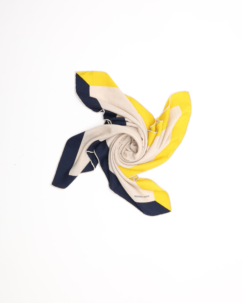 Hermès 100 Cashmere Silk Scarf