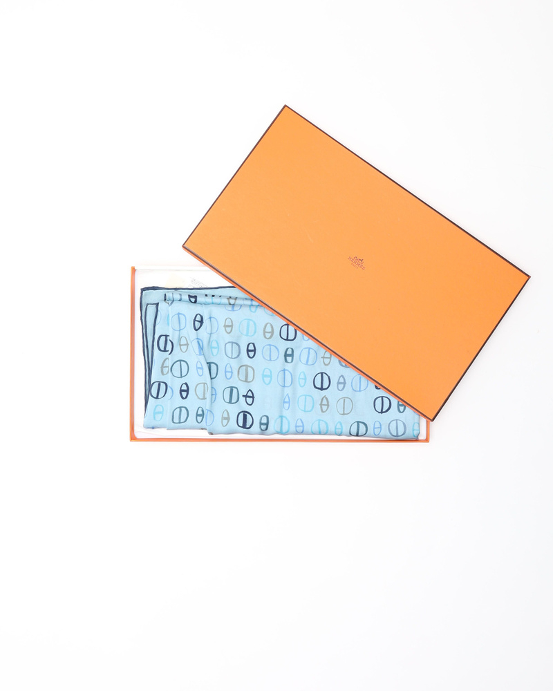 Hermès 140 Cotton Silk Scarf