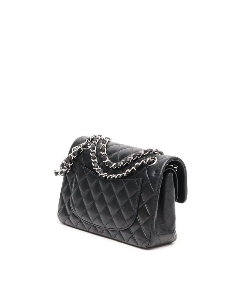 Chanel Small Lambskin Quilted Classic Double Flap Bag