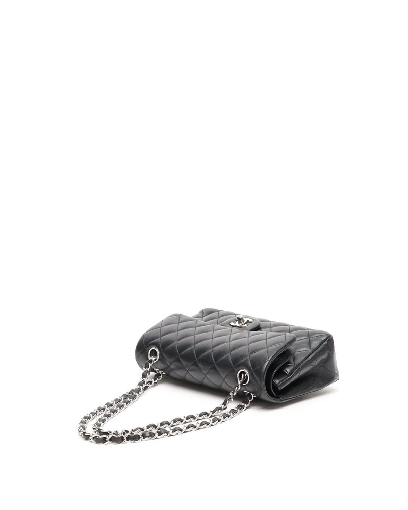 Chanel Small Lambskin Quilted Classic Double Flap Bag