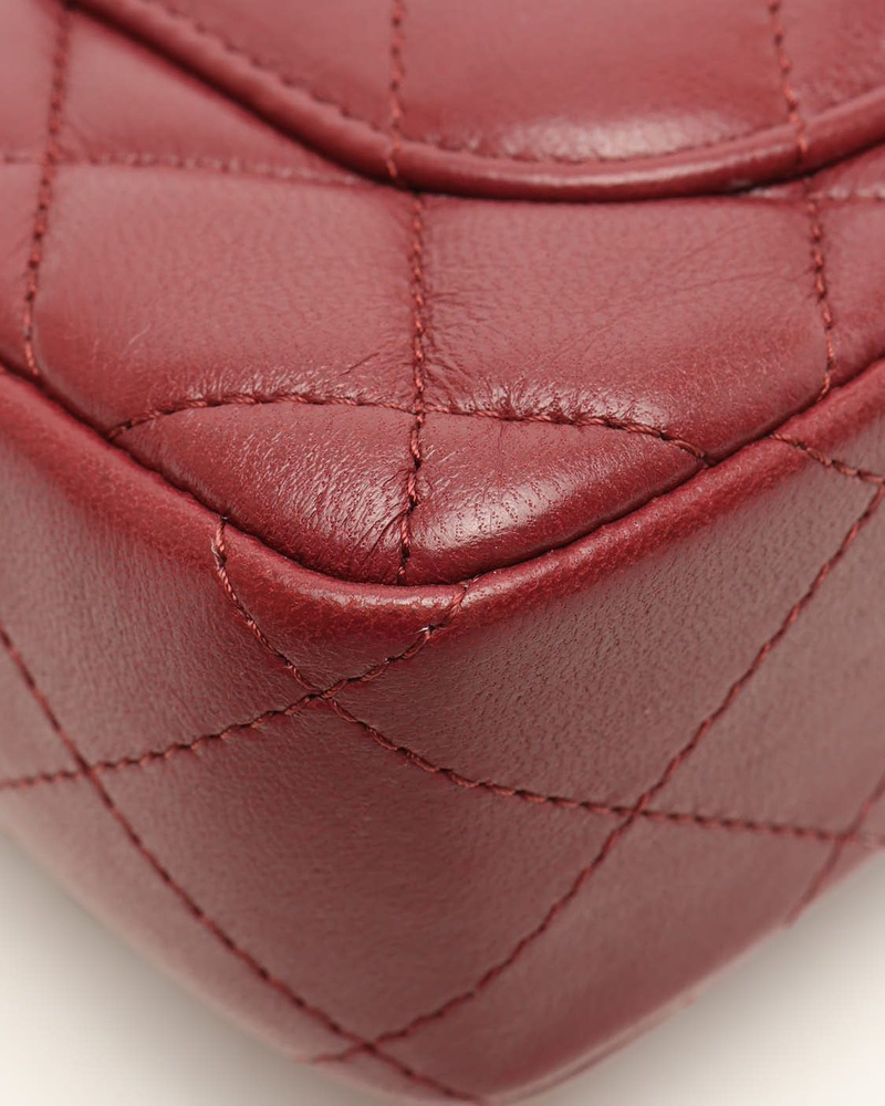 Chanel Lambskin Quilted Mini Rectangular Flap Bag