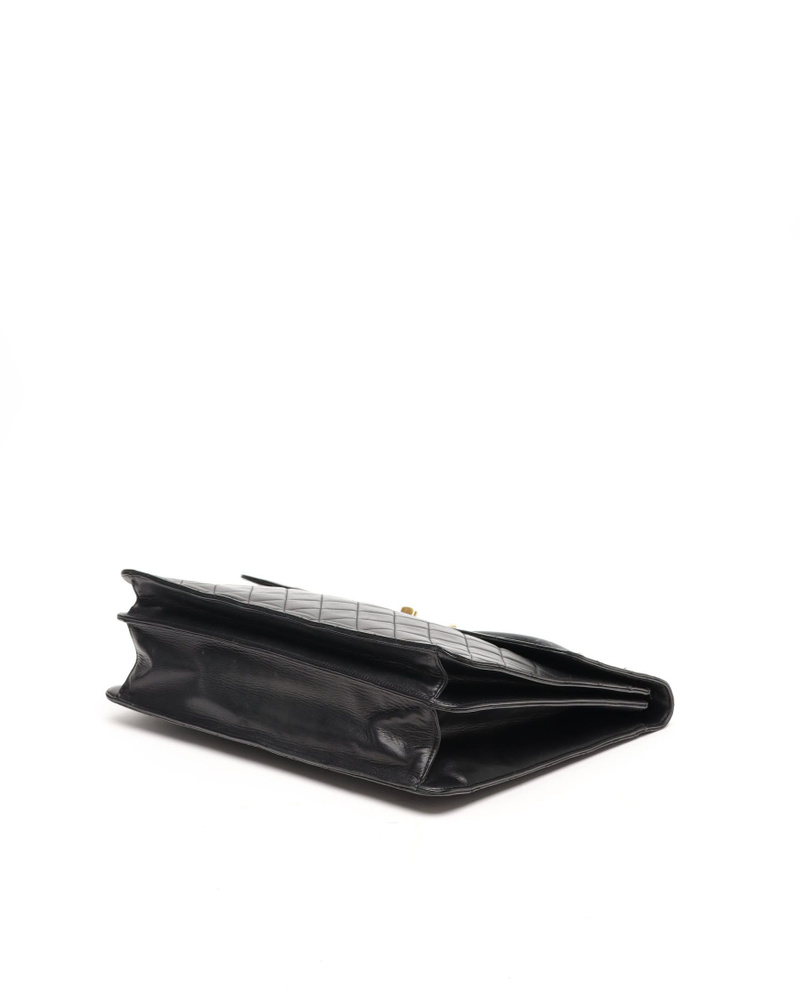 Chanel CC Quilted Lambskin Business Bag