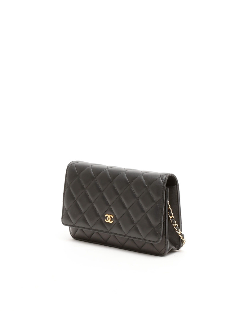 Chanel Quilted Lambskin Wallet On Chain Bag