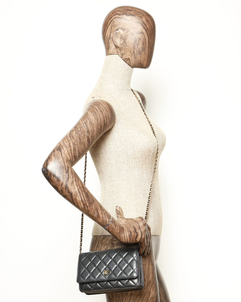 Chanel Quilted Lambskin Wallet On Chain Bag