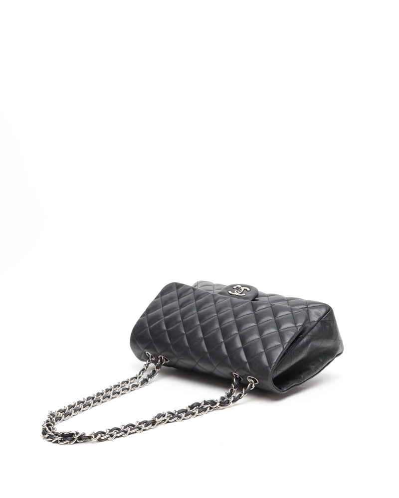 Chanel Quilted Lambskin Classic Jumbo Single Flap Bag