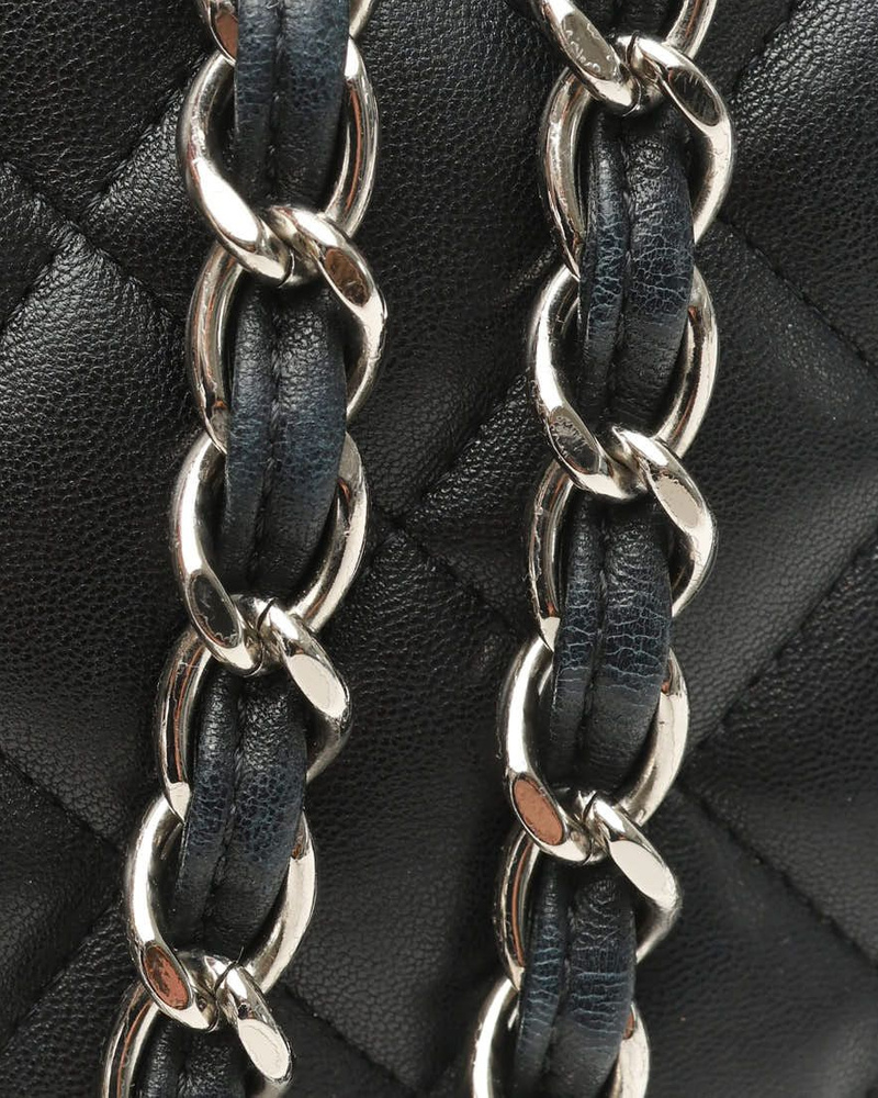 Chanel Quilted Lambskin Classic Jumbo Single Flap Bag