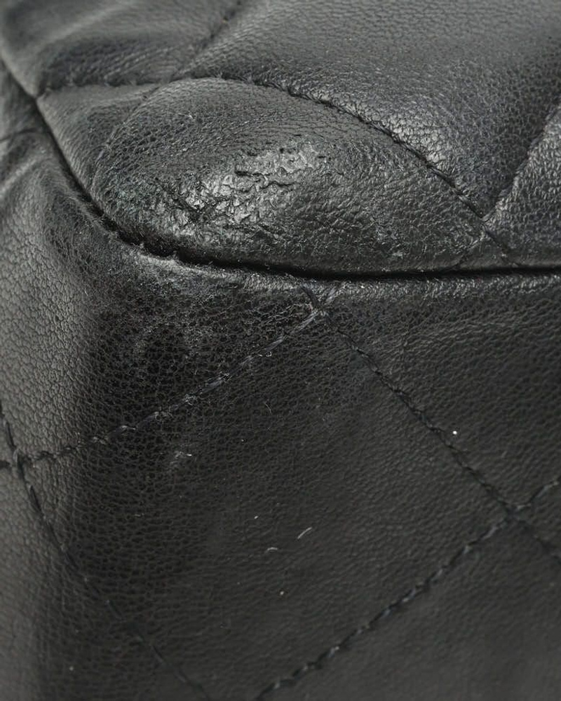 Chanel Quilted Lambskin Classic Jumbo Single Flap Bag