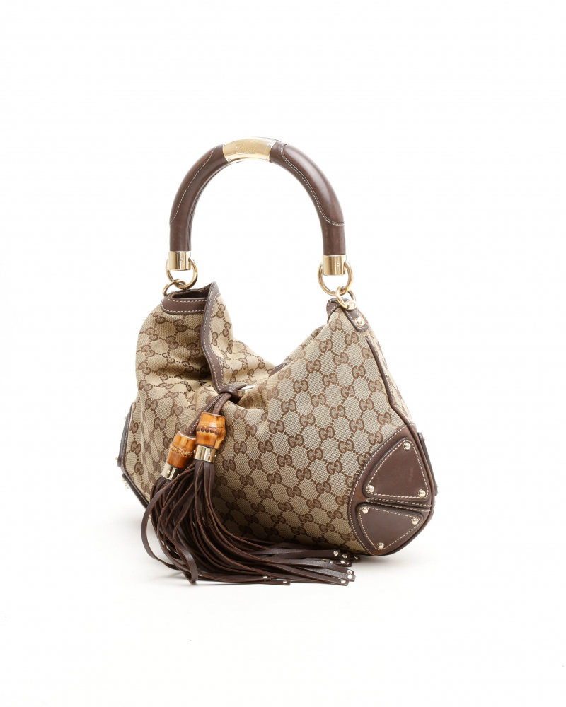 Gucci GG Bamboo Indy Bag