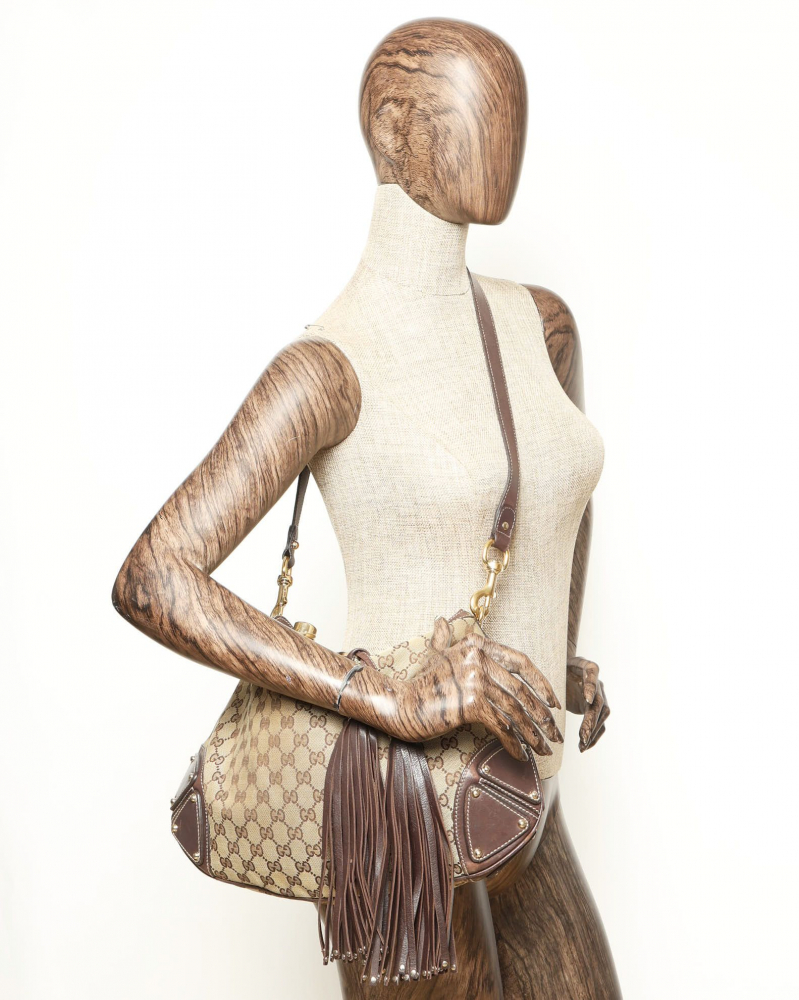 Gucci GG Bamboo Indy Bag