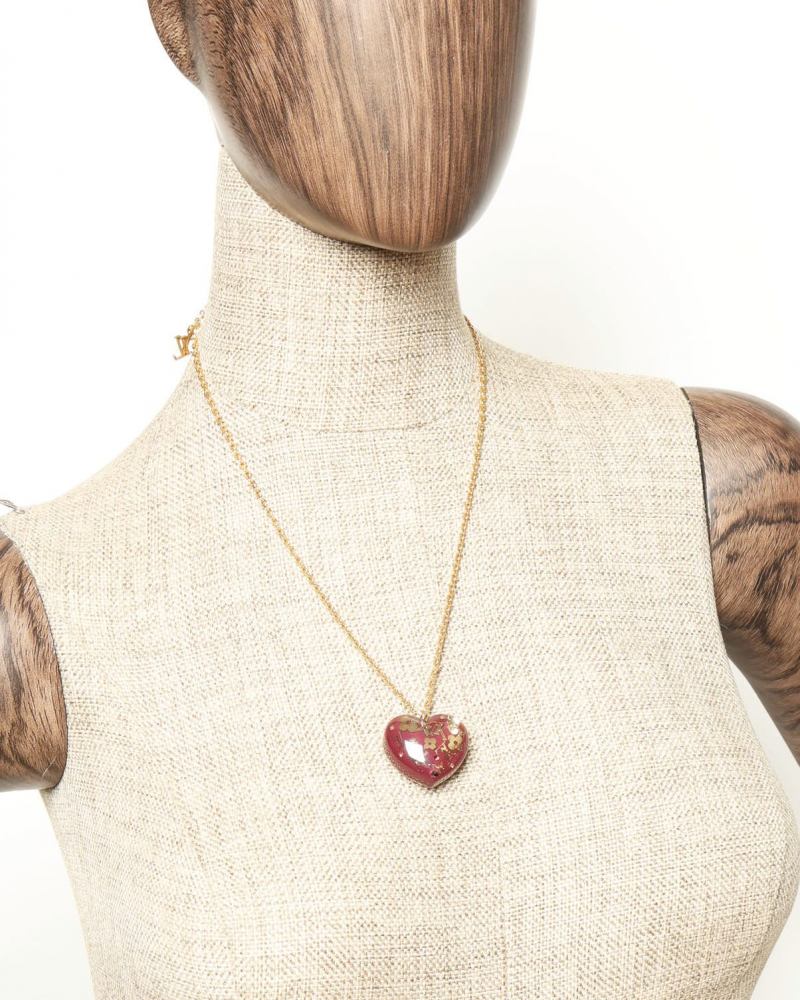 Louis Vuitton Heart Necklace