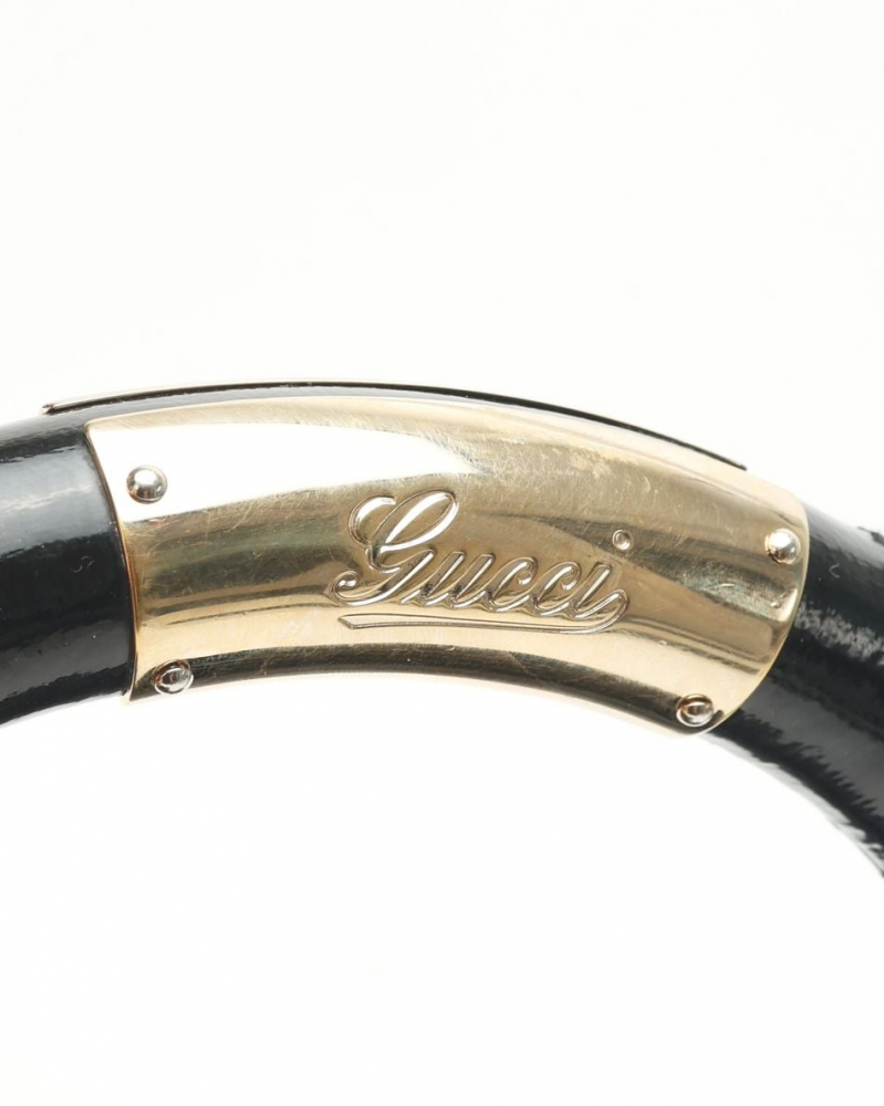 Gucci Patent Indy Tassel Bag