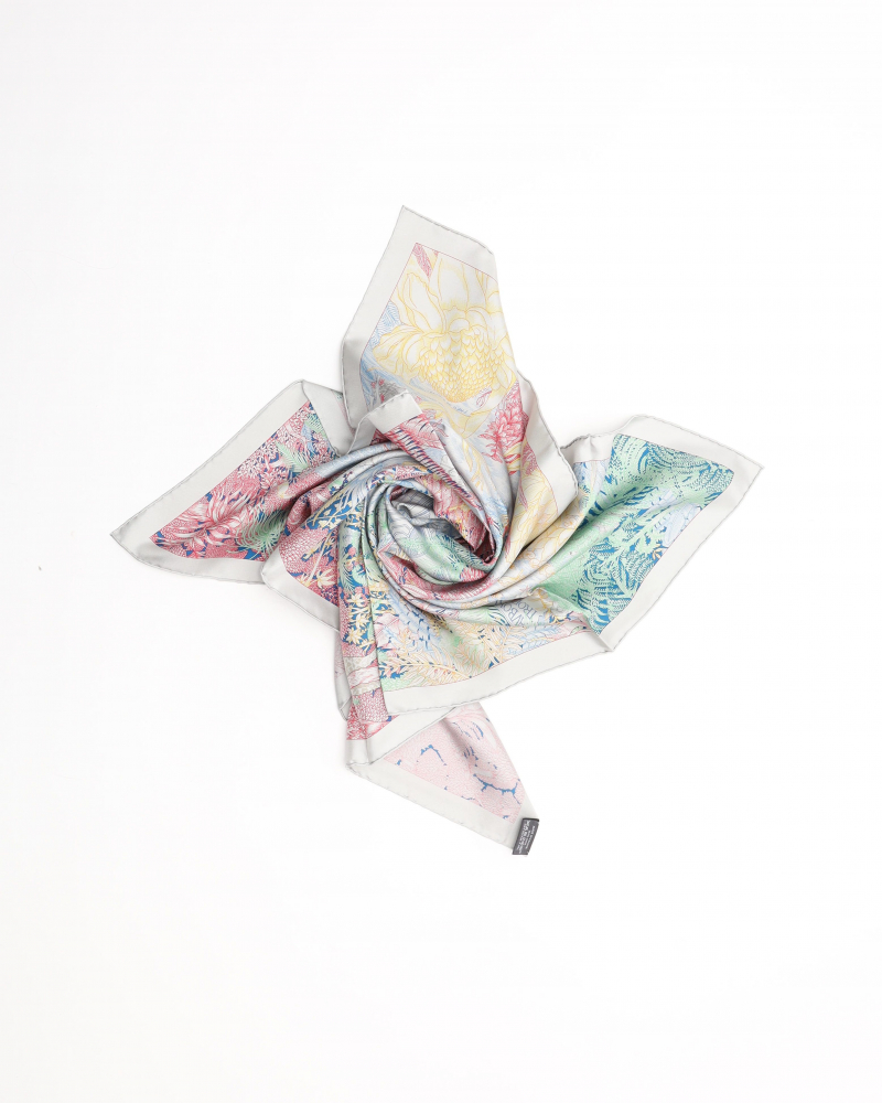 Hermès 90 Faubourg Tropical Faubourg tropical Silk Scarf