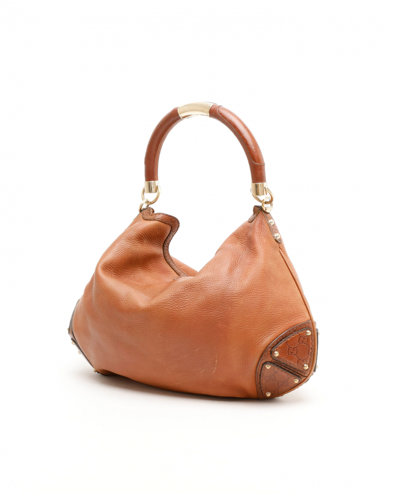 Gucci Large Bamboo Indy Bag