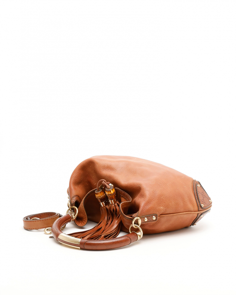 Gucci Large Bamboo Indy Bag