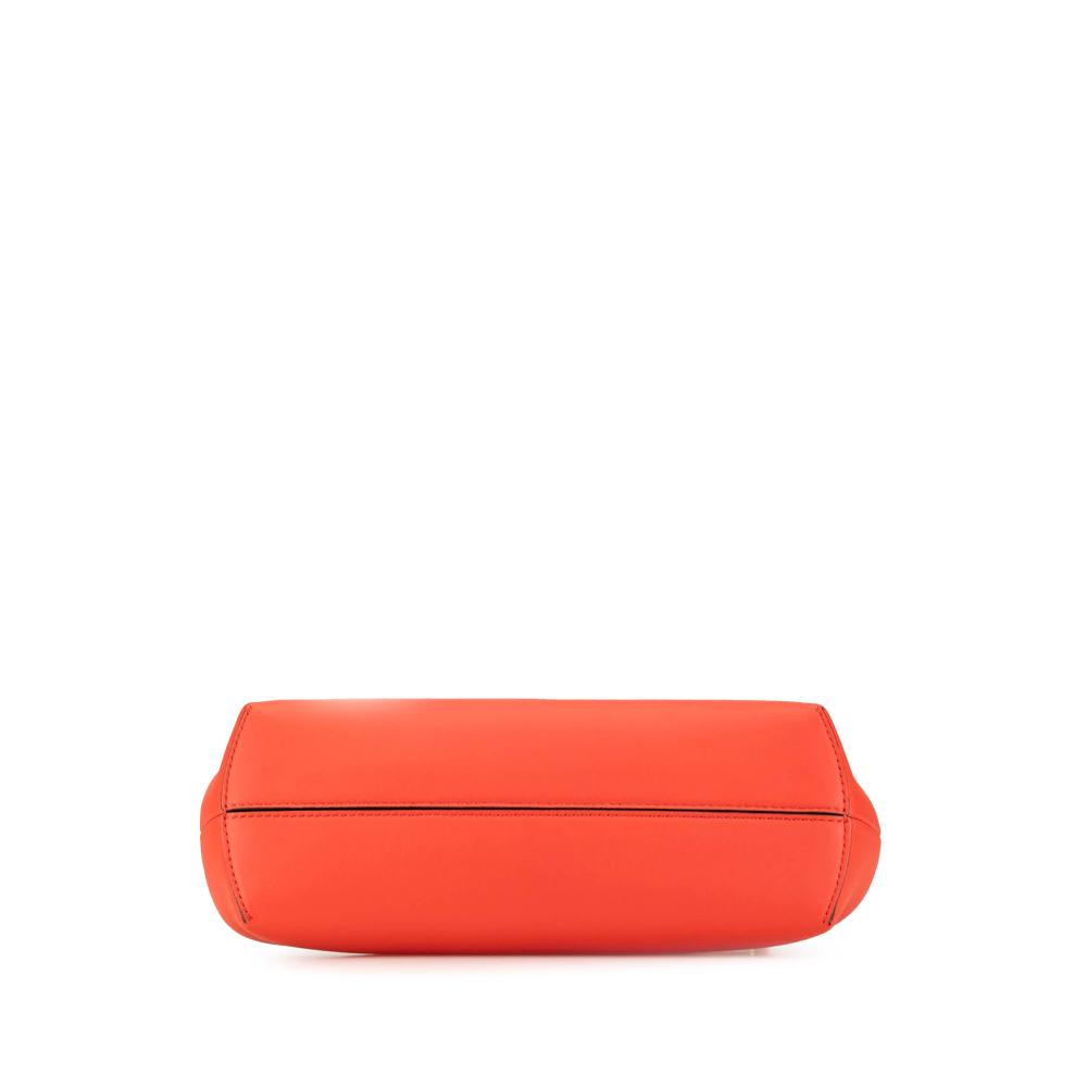 Fendi AB Fendi Red Nappa Leather Leather Small Nappa Fendi First Italy