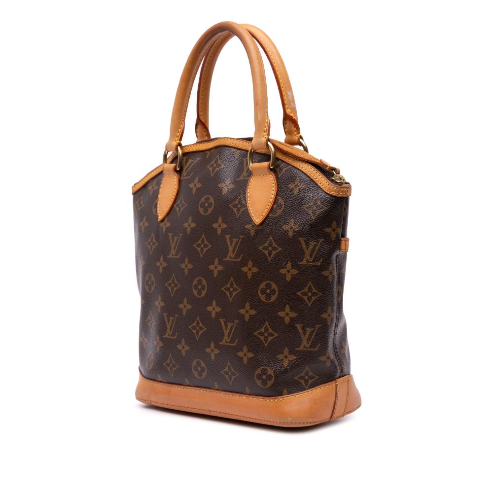 Louis Vuitton B Louis Vuitton Brown Monogram Canvas Canvas Monogram Lockit PM France