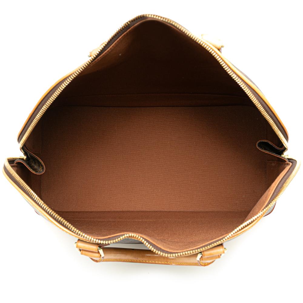 Louis Vuitton B Louis Vuitton Brown Monogram Canvas Canvas Monogram Alma Voyage MM France