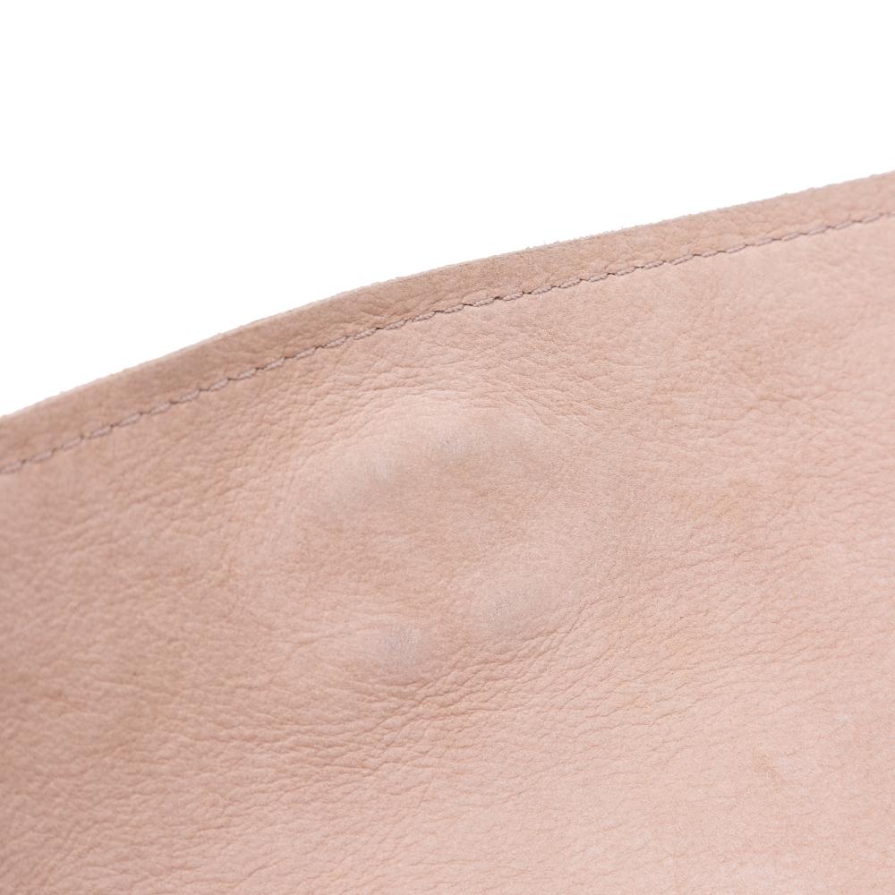 Chanel B Chanel Brown Beige Calf Leather skin Stitched Highlander Messenger Bag France