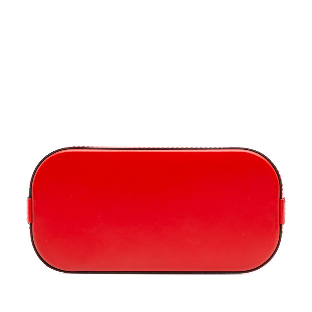 Louis Vuitton B Louis Vuitton Red Epi Leather Leather Epi Mini Alma France