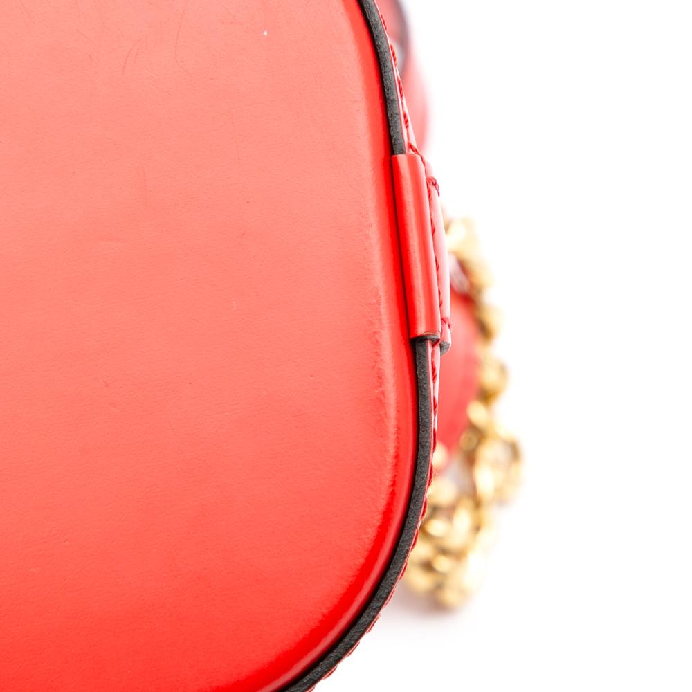 Louis Vuitton B Louis Vuitton Red Epi Leather Leather Epi Mini Alma France