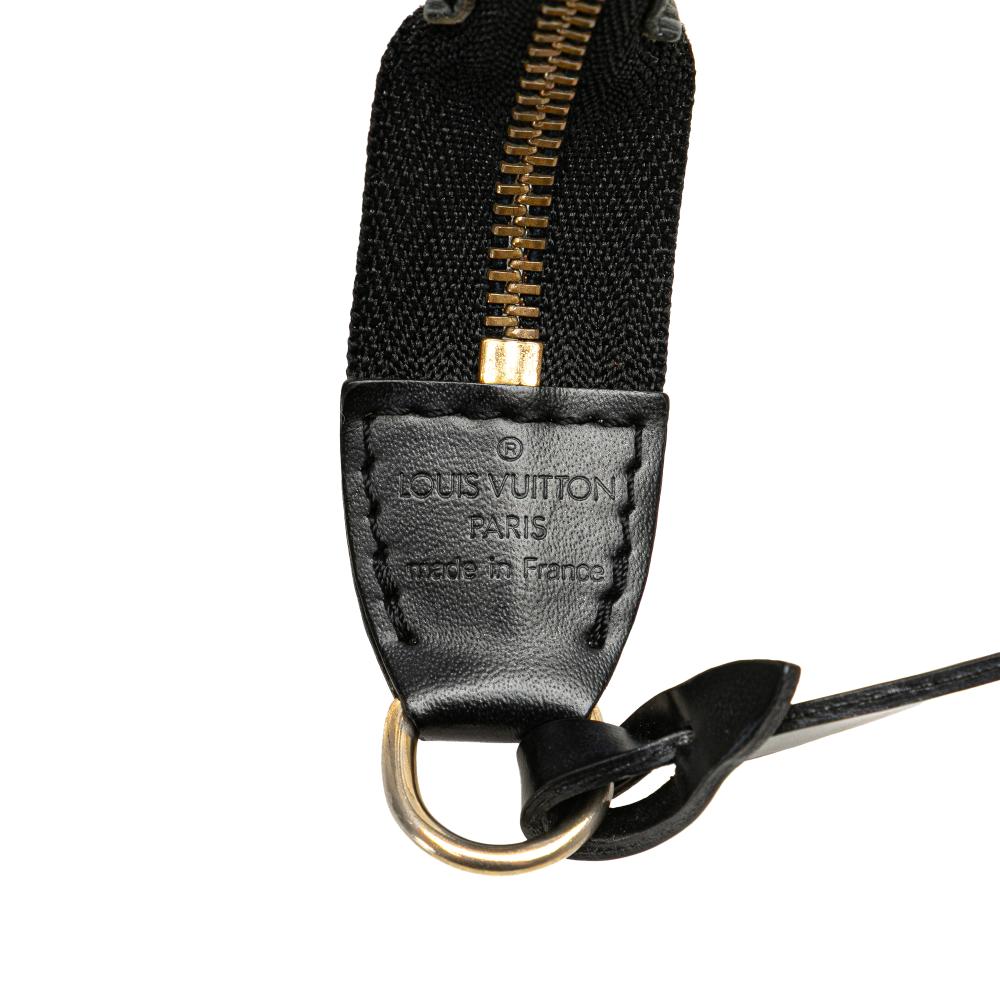 Louis Vuitton B Louis Vuitton Black Epi Leather Leather Epi Pochette Accessoires France