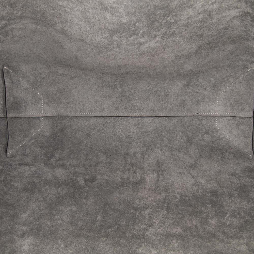 Hermès AB Hermès Gray Calf Leather Taurillon Clemence Cabasellier 46 France