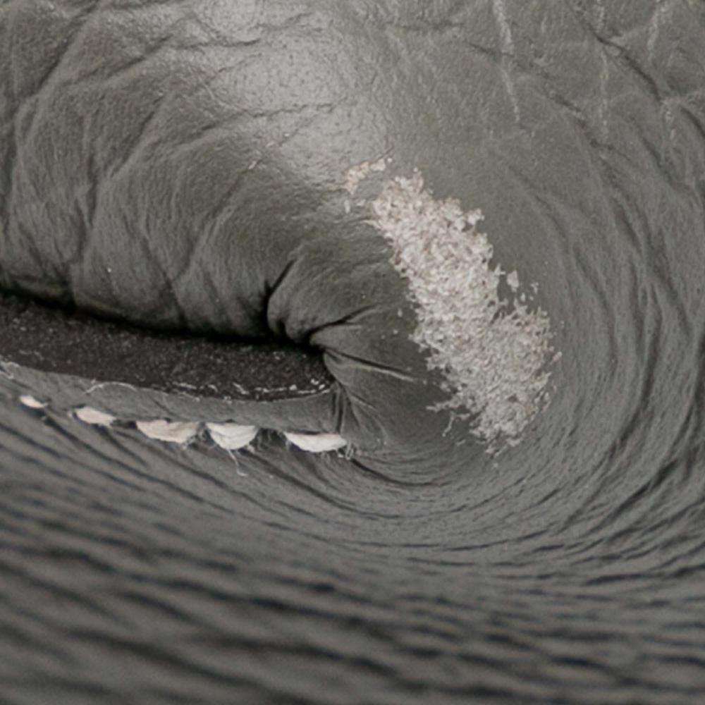 Hermès AB Hermès Gray Calf Leather Taurillon Clemence Cabasellier 46 France