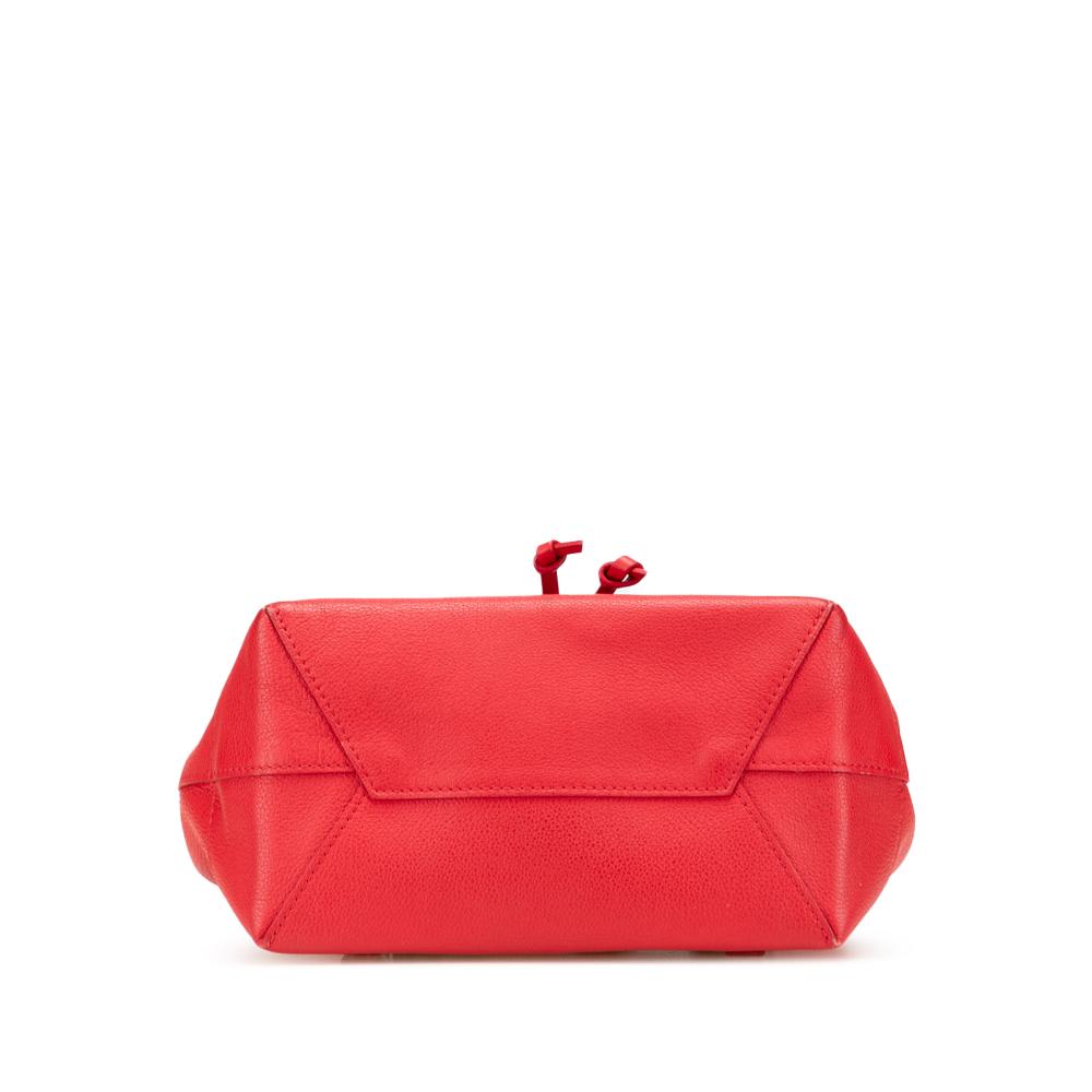 Louis Vuitton B Louis Vuitton Red Calf Leather Taurillon Lockme Backpack France