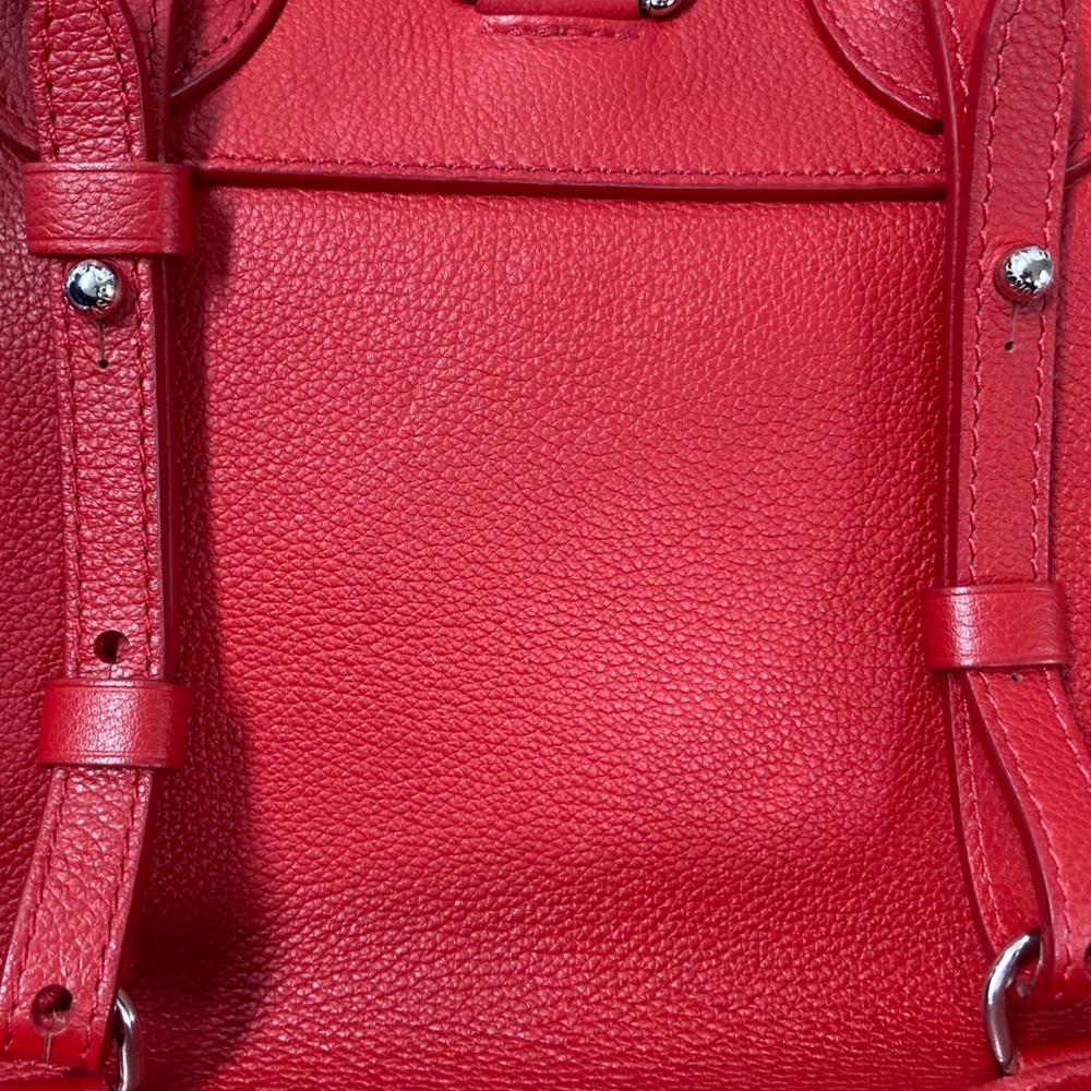 Louis Vuitton B Louis Vuitton Red Calf Leather Taurillon Lockme Backpack France