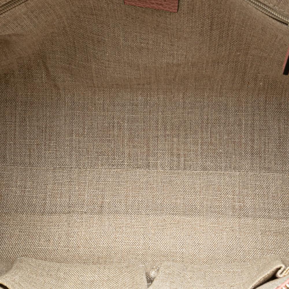 Gucci B Gucci Pink Light Pink Calf Leather Dollar skin GG Charm Satchel Italy