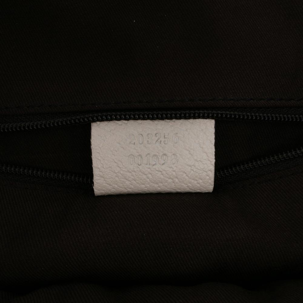 Gucci B Gucci Brown Beige Canvas Fabric GG Princy Satchel Italy