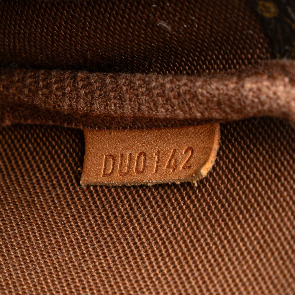 Louis Vuitton AB Louis Vuitton Brown Monogram Canvas Fabric Monogram Mini Pochette Accessoires France