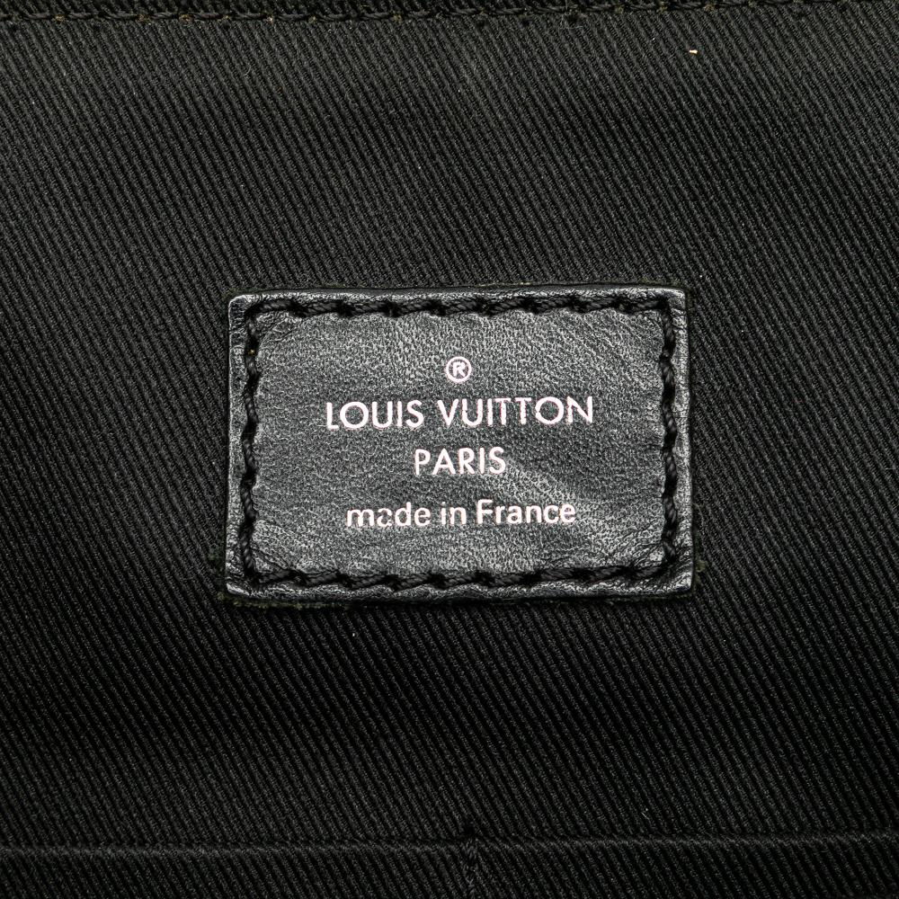 Louis Vuitton B Louis Vuitton Brown Monogram Canvas Canvas Monogram Macassar Christopher Messenger France