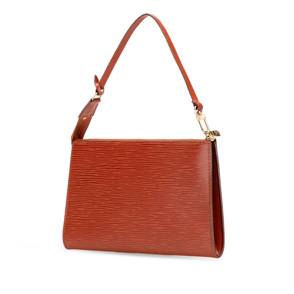 Louis Vuitton B Louis Vuitton Brown Epi Leather Leather Epi Pochette Accessoires France