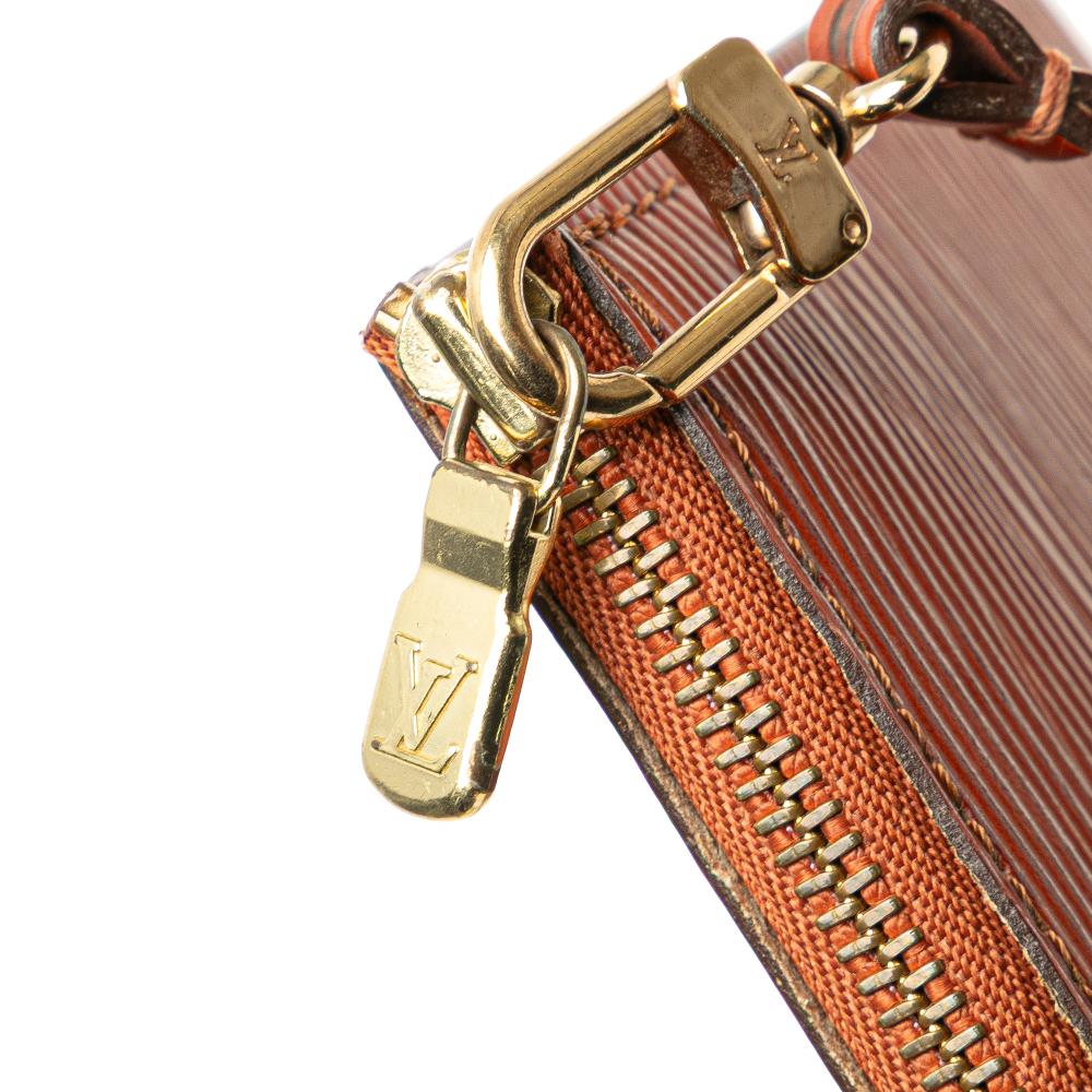 Louis Vuitton B Louis Vuitton Brown Epi Leather Leather Epi Pochette Accessoires France