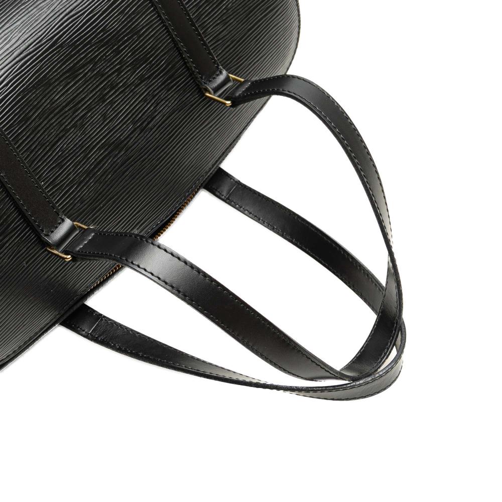 Louis Vuitton B Louis Vuitton Black Epi Leather Leather Epi Soufflot France