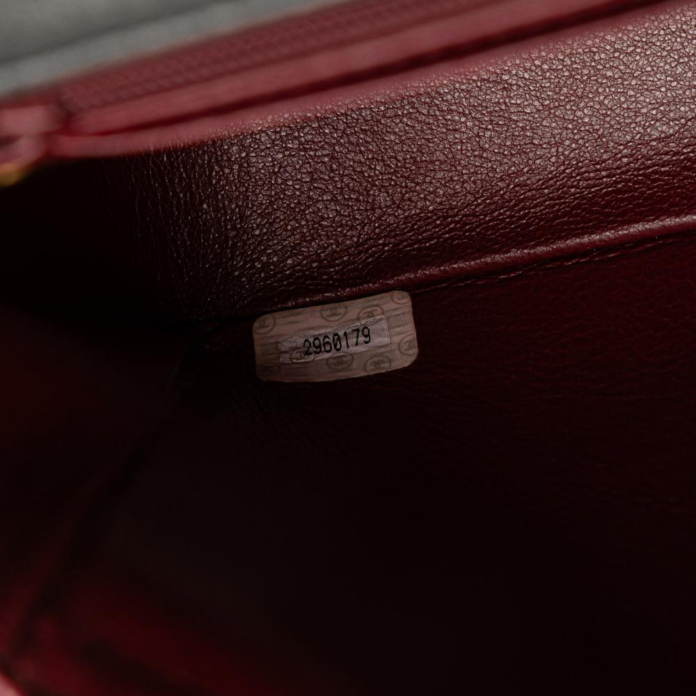 Chanel B Chanel Black Lambskin Leather Leather Lambskin Parent Kelly Flap France