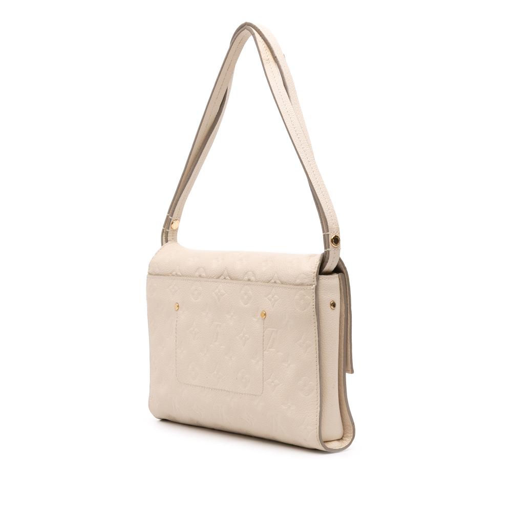 Louis Vuitton B Louis Vuitton White Monogram Empreinte Leather Fascinante France