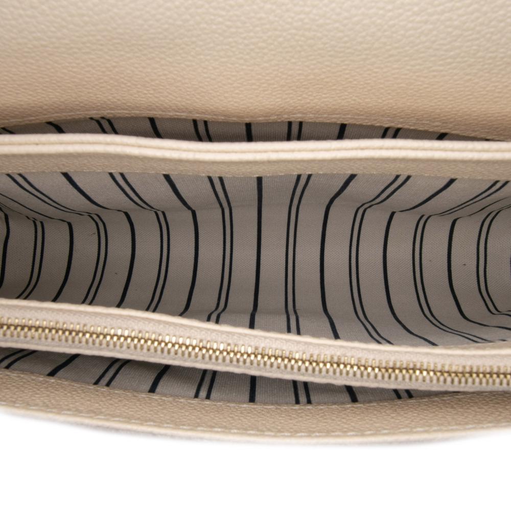 Louis Vuitton B Louis Vuitton White Monogram Empreinte Leather Fascinante France